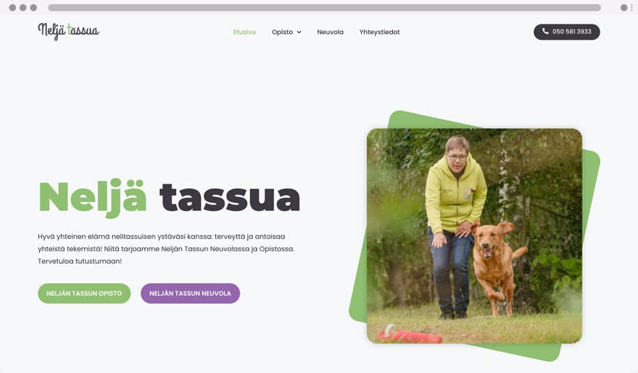 4tassua - WordPress kotisivut yritykselle