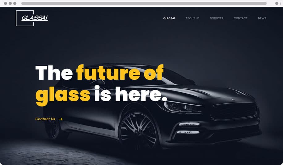 Glass AI - WordPress kotisivut yritykselle